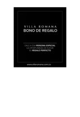 Bono Regalo